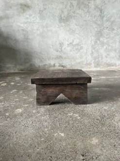 Small Stool, Side Stool In Old Teak, Footrest -Cozy Seats Store 015b104f 6612 4c50 bdc4 22ff64077959