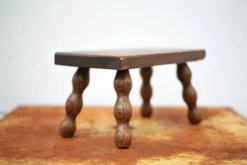 Wooden Stool, Small Beaded Foot Stool, Plant Holder -Cozy Seats Store 017a2cd2 71b1 4361 ab43 d844d92bba85