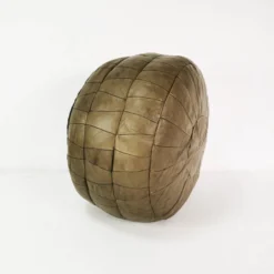 Leather Patchwork Pouf, Germany 1970s. -Cozy Seats Store 02411713 ceee 4723 94d2 7f2a1548fd3e