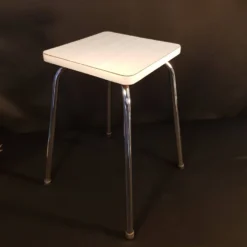 Vintage White Formica Stool -Cozy Seats Store 02ad5f8f c4aa 41ae a42c 338c3f4a27fb