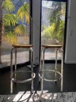 Pair Of High Stools / Bar / Workshop / Industrial Design -Cozy Seats Store 04fa9ad9 06dd 465f a13b 742ccd9256a8
