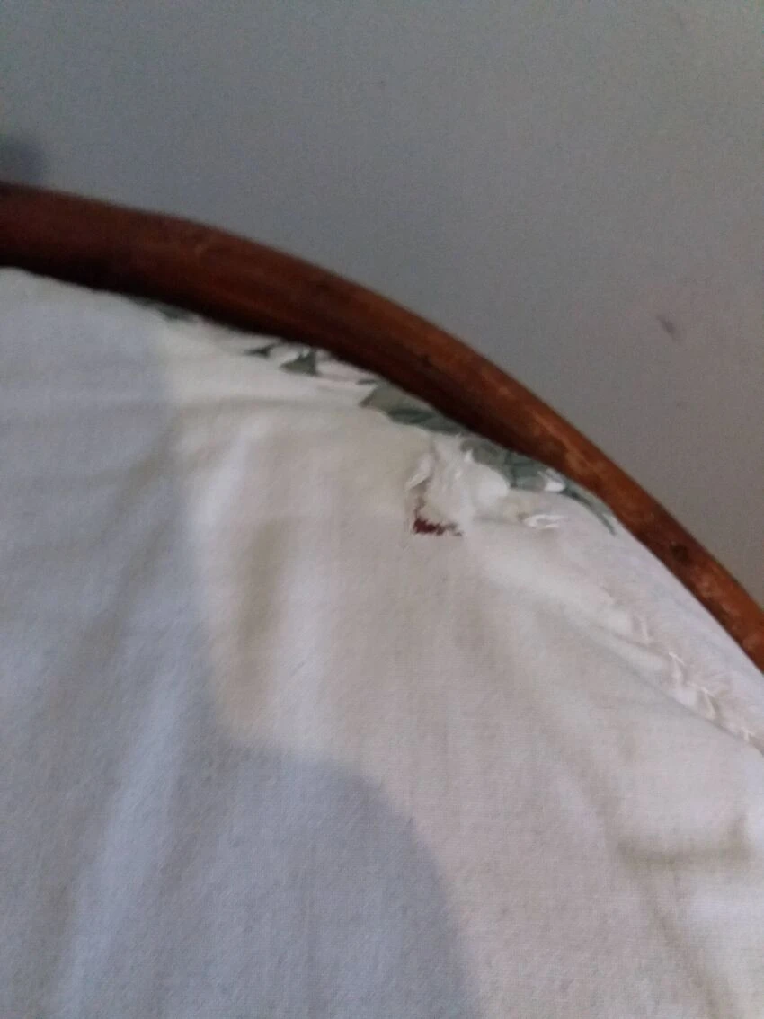 Wicker Pouf With Cushion 10 Wicker Pouf With Cushion - Image 10