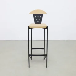 8x Unique Postmodern Bar Stool, One-off, 1990s -Cozy Seats Store 07d87ed0 7e73 4058 accb feeb8322564c