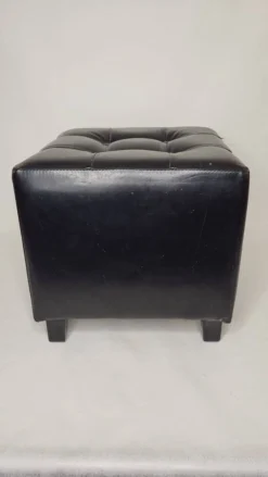 Black Cube Stool / Pouf / Footrest -Cozy Seats Store 08d8c580 05c8 4fa1 a5d4 188b5ba5f395