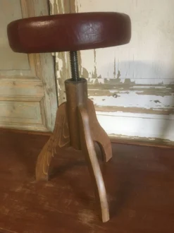 “RBM” Piano Stool In Beech And Leather -Cozy Seats Store 0ac600dc 391f 47ed b32a 535460d22672