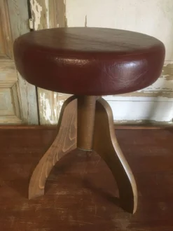 “RBM” Piano Stool In Beech And Leather -Cozy Seats Store 0ccaec80 b59e 4ede 8865 ba5e243e8871