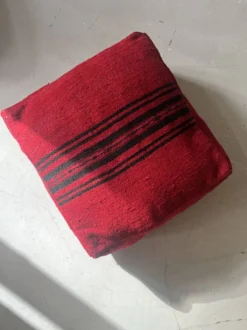 Handmade Berber Pouf In Real Wool