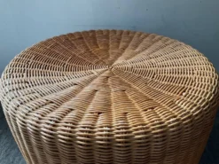 Vintage Wicker Pouf -Cozy Seats Store 13aefdc4 1916 4ae5 9286 d6ed7fe3d661