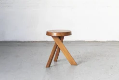 Elm Wood Stool 'S31' By Pierre Chapo, France, 1974 -Cozy Seats Store 13c7eed8 bb83 4567 9d07 5ba923011b57