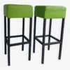 Pair Of Bar Stools In Sky Green