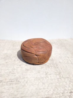 Small Handcrafted Pouf In Cognac Leather 11 Small Handcrafted Pouf In Cognac Leather -Cozy Seats Store 160d4cb9 6313 4136 8220 0e4992c51d55