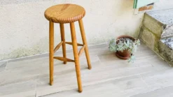 Vintage Chalet Style High Stool -Cozy Seats Store 16bbfc03 4de3 43ee b4eb b11675376db3