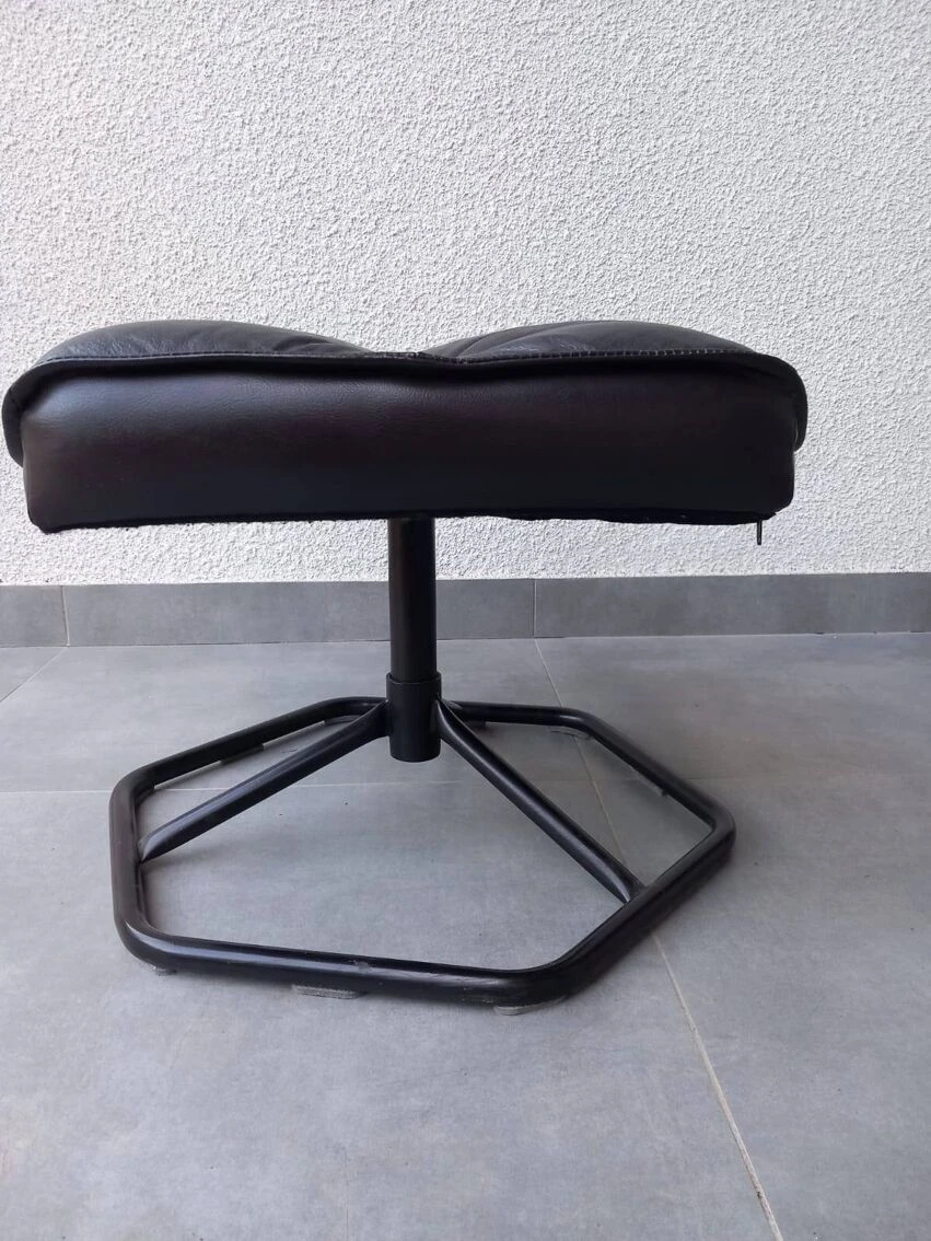 Denmark Pouffe From The 1960s 3 Denmark Pouffe From The 1960s - Image 3