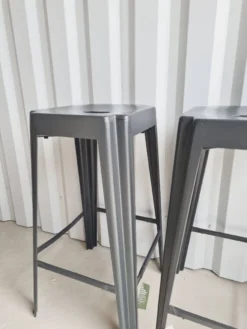 Gray Steel Bar Stool -Cozy Seats Store 1da3abbc d59b 4a30 8d28 f14ded019f79