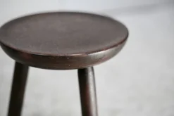 Pair Of Wooden Tripod Stools. France, Circa 1960 -Cozy Seats Store 1ec4170c 0150 4514 bd50 1ffc80557b85