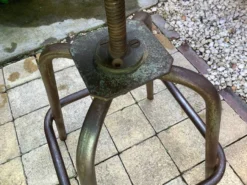 Vintage Industrial Workshop Stool