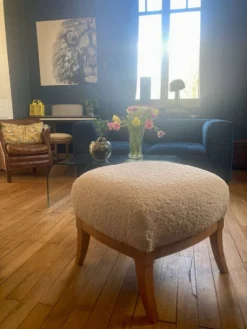 Fully Renovated Curled Ottoman