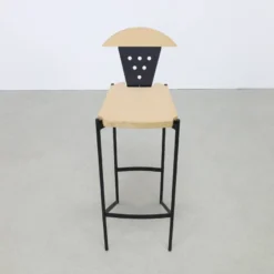 8x Unique Postmodern Bar Stool, One-off, 1990s -Cozy Seats Store 23e946cd 647f 49a6 a064 6a1e4d36d549