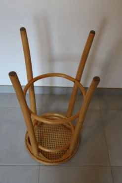 Cane Wood Stool 755mm