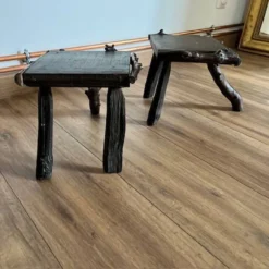 Pair Of Tripod Stools -Cozy Seats Store 266c16f6 faa3 4478 9480 7d1adce6be3c