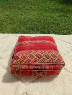 Berber Kilim Style Pouf -Cozy Seats Store 277672be a977 4cf7 ac22 d8ff11100155