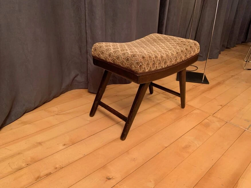 Footstool 3-1021, Gustav Bergmann, Germany, 1950s 2 Footstool 3-1021, Gustav Bergmann, Germany, 1950s - Image 2