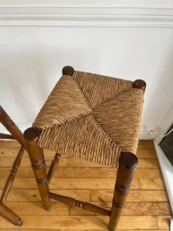 Pair Of Vintage Straw-seat Bar Stools -Cozy Seats Store 28168dde 6177 4b51 a701 d64ef495c899