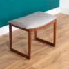 Danish Mid Century Stool Dressing Table Stool Foot Stool