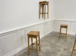 4 High Stools 1960 In Raw Wood -Cozy Seats Store 2be91838 fd69 48aa b0b3 9b2d9557c6f9