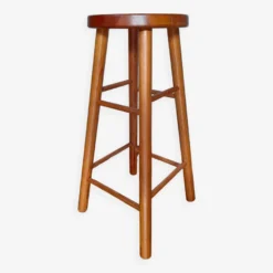 Vintage Wooden Bar Stool -Cozy Seats Store 2d150097 bf9f 4051 b75e 03ecec3fdf79