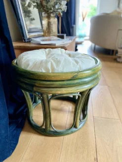 Weathered Wooden Footrest -Cozy Seats Store 2d60cce9 0dc9 4551 984b e6b6ea36a28b