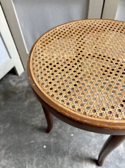 Piano Stool In Bent Beech And Canework -Cozy Seats Store 2f075ca3 7461 45dd 91a1 a0d378ab78ed