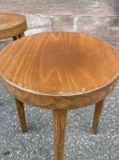 2 Vintage Scandinavian Baumann Stools, French Stool Chic 1980 -Cozy Seats Store 2f5738bb 27e2 4f47 be9b db197eba1749