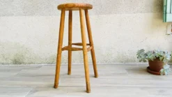 Vintage Chalet Style High Stool -Cozy Seats Store 2f6753b1 4d9f 4aed b8b9 27cd80395500