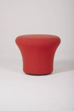 Pierre Paulin Red Pouf "Mushroom" -Cozy Seats Store 2f6df6ee 702a 417b 91c0 edc5b135b9e2