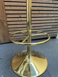 Börje Johanson Pair Of Leather Bar Stools, Sweden, 1970s