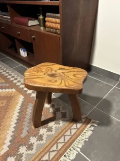 Brutalist Solid Wood Stool -Cozy Seats Store 324431a5 a35f 4948 b4f2 9a2075bed91a