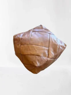 Coole Handmade Marrocan House Style Pouf In 70's Style From Original Buffalo Leather - New -Cozy Seats Store 33556046 e53a 4efd 869c f13aa3f0edaa