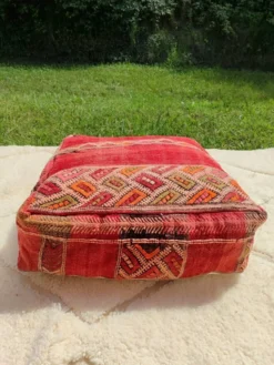 Berber Kilim Style Pouf -Cozy Seats Store 3501bd00 1c73 4b11 9289 ba79e0b5c9ac