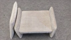 Ottoman Footrest Or Extra Seat By Steiner From The 60s/70s -Cozy Seats Store 3639923d e3f7 4a69 85ef a7749ccb2066