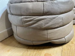 Pair Of Patchwork Leather Poufs From Sède -Cozy Seats Store 36c66475 2bbd 4980 9fd9 ebe19cddb657