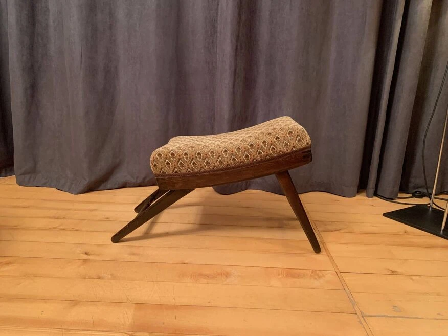 Footstool 3-1021, Gustav Bergmann, Germany, 1950s 17 Footstool 3-1021, Gustav Bergmann, Germany, 1950s - Image 17