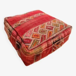 Berber Kilim Style Pouf -Cozy Seats Store 37e2d5aa ad55 425c 9c27 71a8f1902896