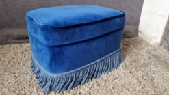 Vintage Blue Pouf -Cozy Seats Store 37ea910f 952c 4721 b7b5 af7a90319dd5