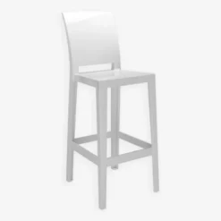 One More Please Stool White 75cm - Kartell -Cozy Seats Store 3812b928 a927 43ea b597 53c2388c485f