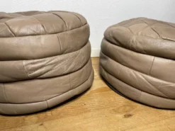 Pair Of Patchwork Leather Poufs From Sède -Cozy Seats Store 3bc1c788 60c6 478c b74a 88cf6c0e12c2