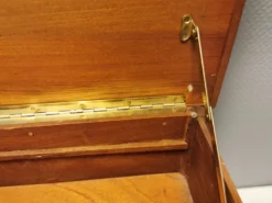 Danish-made Storage Furniture/stool In Teak Wood And Black Skai ( Faux Leather) Estimated 1960-1970s -Cozy Seats Store 3d3e0d42 204a 4d70 a74b 2c788a71f387