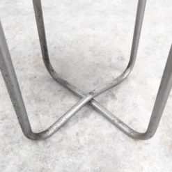 Tubular Steel Hocker By Karel Ort For Gottwald, 1930s -Cozy Seats Store 3e360e13 f796 4e73 b317 15655fd93c8a