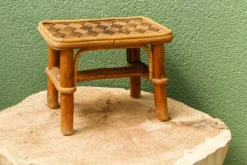 Bamboo And Rattan Footrest -Cozy Seats Store 3e6d1a7e 612a 4109 a087 cd2cae50faa7