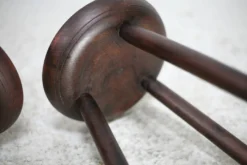 Pair Of Wooden Tripod Stools. France, Circa 1960 -Cozy Seats Store 3fa556e6 0954 466e bcb9 c584a249bb54